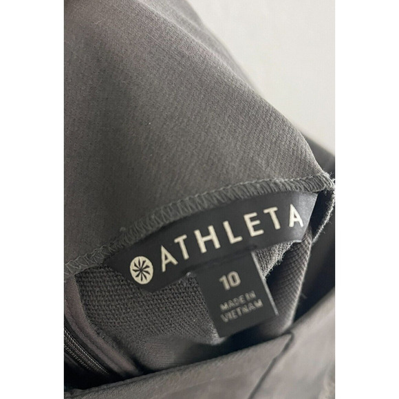 Athleta 10 Wander Slim Straight Ankle Pants Split Hem Stretch NEW $110 - Picture 9 of 9